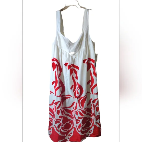 Anthropologie Front Cut Out Maxi Dress Size XL Nwt - Picture 8 of 14